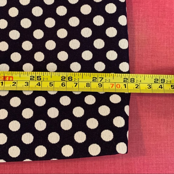 D. Vine Navy With White Polka Dots, Lined,  3/4 Sleeved Jacket, 22W, NWT - Picture 9 of 9